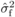 $\hat {\sigma }_{\rm f}^2 $