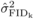 $\hat {\sigma}_{\rm FID_k }^2 $