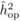 $\hat {h}_{\rm op}^2$