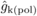 $\hat {g}_{\rm k(pol)} $