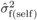 $\hat {\sigma }_{\rm f(self)}^2 $